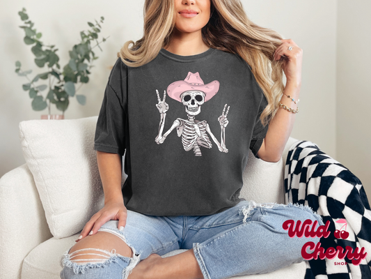 Western Skeleton T-Shirt