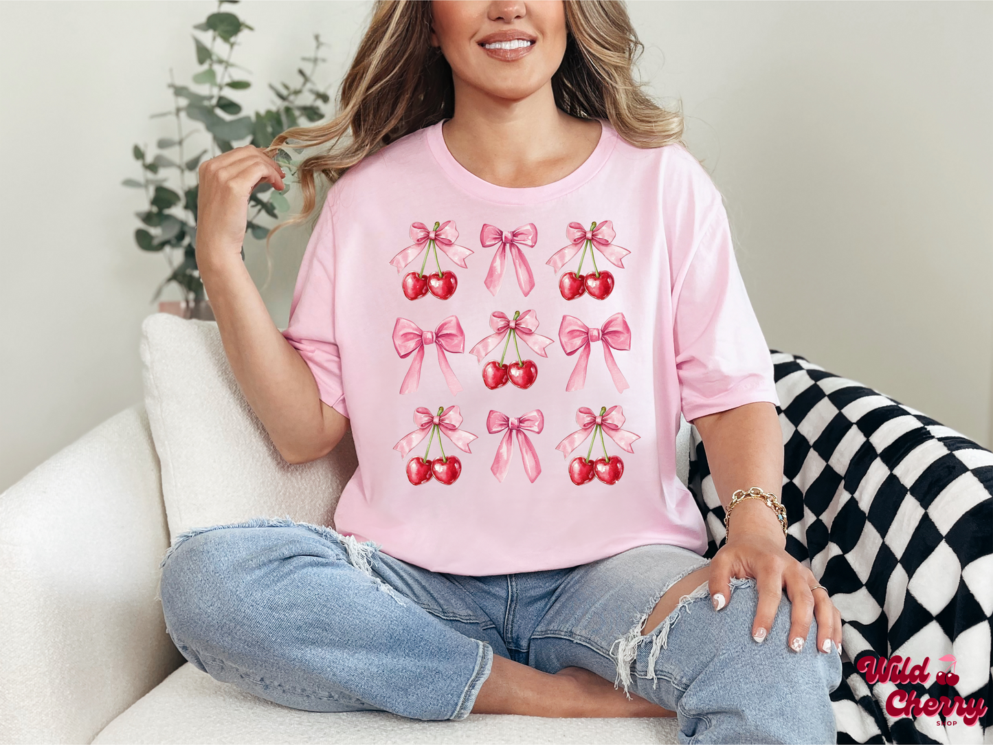 Coquette Cherries T-Shirt