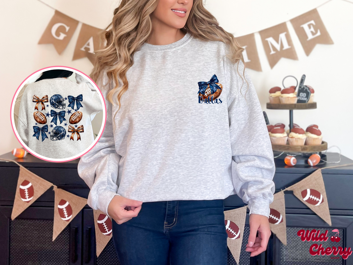 Coquette Cowboys Sweatshirt