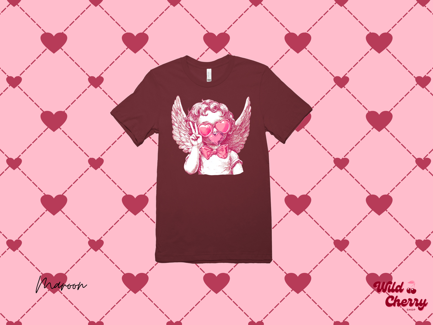 Retro Cupid T Shirt