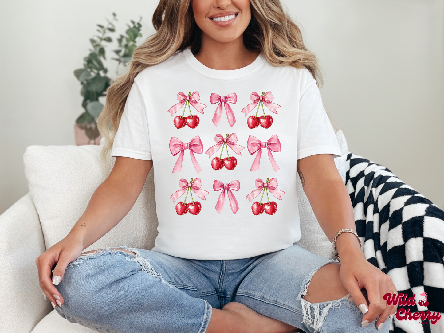 Coquette Cherries T-Shirt