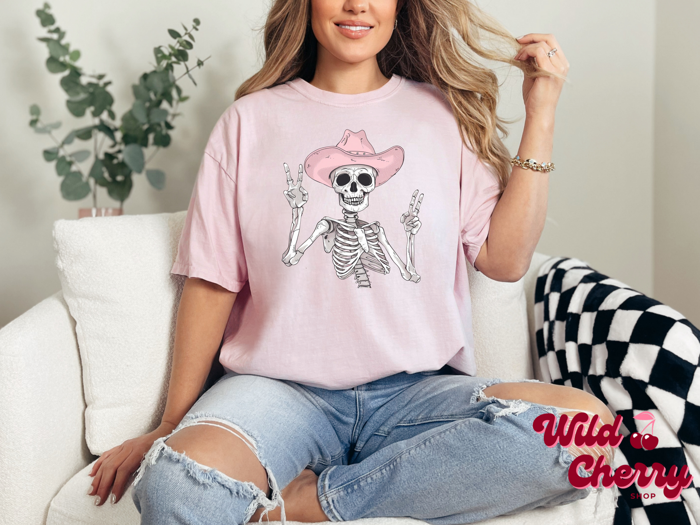 Western Skeleton T-Shirt