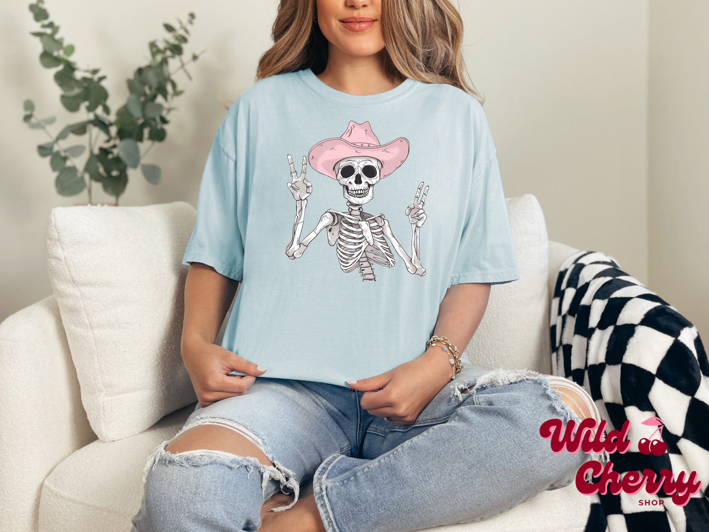 Western Skeleton T-Shirt