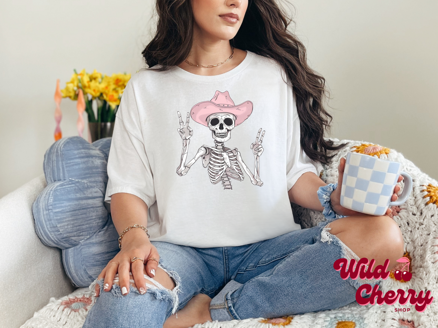 Western Skeleton T-Shirt