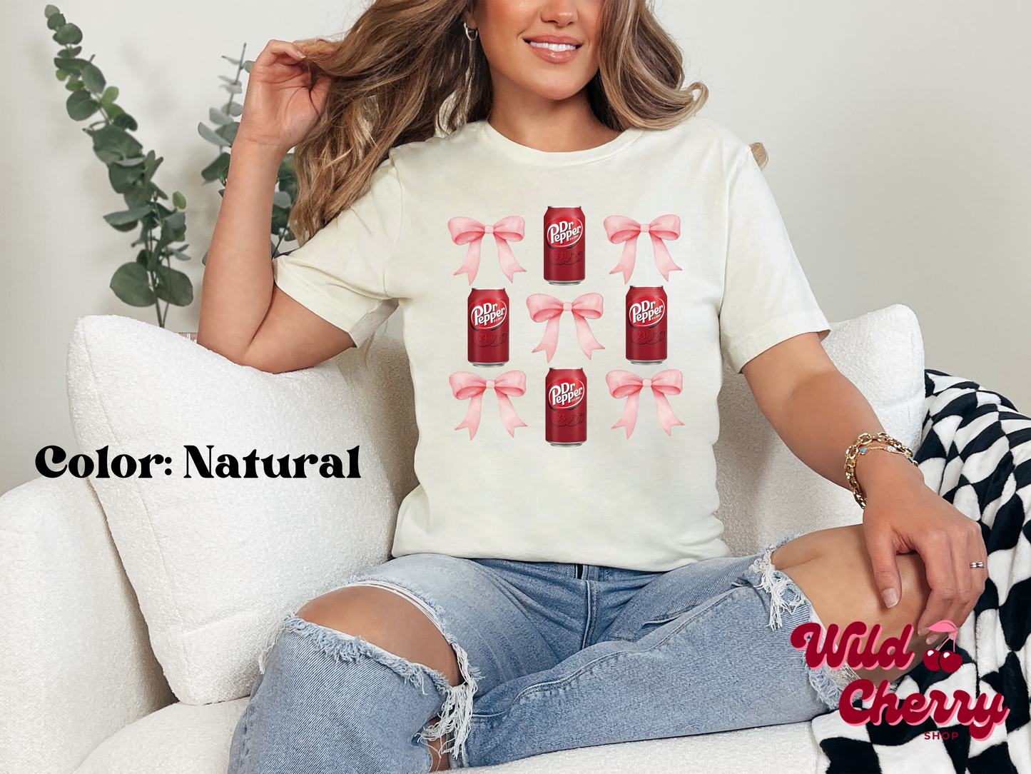 Coquette Dr. Pepper Addict T-Shirt